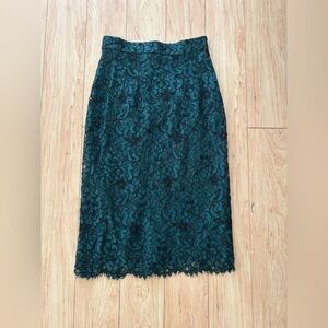 Dolce & Gabbana Lace Pencil Skirt